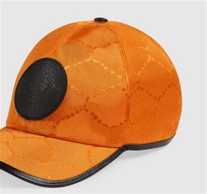 2021 Mens Fitted Baseball Caps Orange Fashion Designer Femme Chapeaux Casual Couple Lettres Classiques De Luxe Designer Chapeaux 985