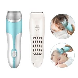 Baby Hair Clippers Automatic Gather Trimmer Adult Kids Cutting Machine Mute Waterproof Children Sleep cut Set 220817