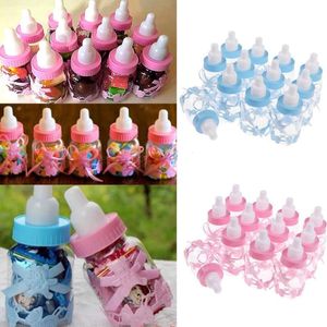 Gift Wrap Candy Box Bottles Bear For Baby Shower Favors Pink Blue Party DecorationGift