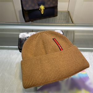 Unisex High Fashion Skull Cap Designer Beanie Hat Hat Knitted Beanie Quality Pure Cashmere Men Womens Winte