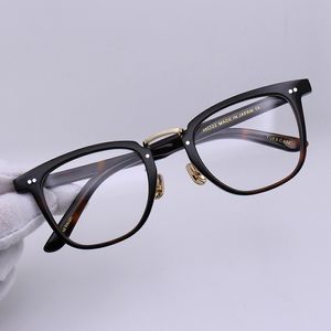 Optik Gözlükler Çerçeve Erkekler Gösteri Çerçeveleri Marka Tasarımcısı Gözlükler Retro Miyopi Gözlükleri