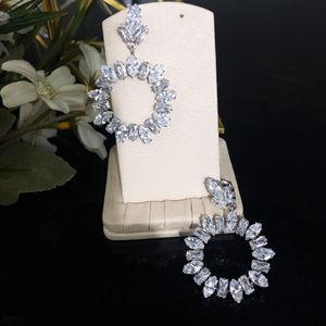 Designer Multi Diamond Earring Women Jewelry Accessori geometrici di lusso 081727