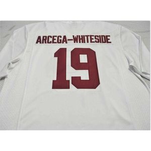 Chen37 Custom Men Młodzieżowe kobiety Stanford Cardinals JJ Arcega-Whiteside #19 Football Jersey Size S-5xl lub Custom Dowolne nazwisko lub koszulka numer