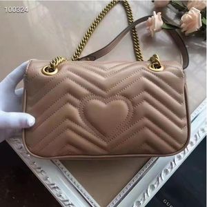 2022 FASHION Marmont WOMEN luxurys designers bags real leather Handbags chain Cosmetic messenger Shopping shoulder bag Totes lady wallet purse 003