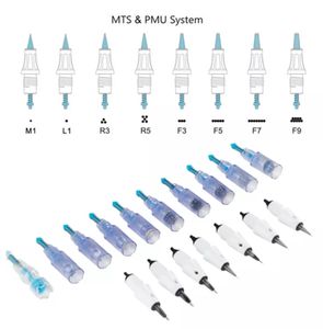 ArtMex Tattoo Needle Cartridge MTS Therapy System för ArtMex V11V9 V8 V6 V7 V3 V9 PMU Semi Permanent Makeup Machine Needles Premium