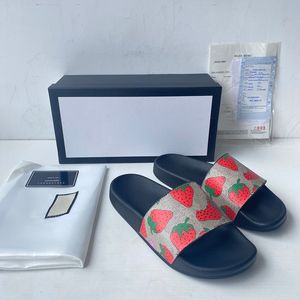مصمم شرائح نساء رجل النعال الصنادل الفاخرة العلامة التجارية جلدية حقيقية Flip Flops Slide أحذية أحذية غير رسمية الأحذية من reeew3