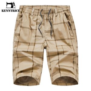 Shorts casuais kenntrice para homens simplicidade elegante 100% algodão shorts de alta qualidade de verão calças curtas roupas masculinas 220622
