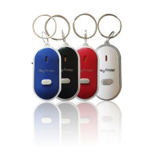 Heta nycklar Anti-Lost Keychains Men Women Audio Induction Object Wireless Whistle Key Finder Elektronisk present KeyFinder KeyChain Jewelry