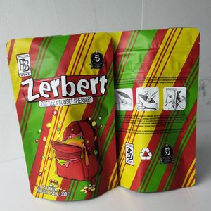 Slorda Provo BB 3.5g Mylar Backpack Backpack Boyz Horchata Bolsa à prova de crianças Lucky 420 Erva Dry Flower Packaging