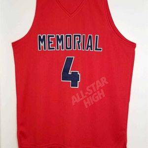 XFLSP # 4 Jalen Green High School Basketball Jersey San Joaquin Memorial Retrocesso Personalizado Retro Sports Fan Jersey