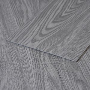7pcs adesivos de piso PVC pvc autoadesivo espessado resistente a desgaste imitação comercial imitação comercial de madeira de madeira ladrilhos de piso