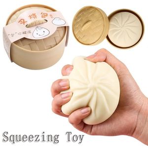 8 5 cm ångad fylld bulle med simulering Ångbåt mjuk squishy dekomprimering fidgets anti stresslättnadsleksak för vuxna barn 220531