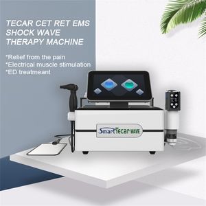 Многофункциональное другое косметическое оборудование 3 в 1 Smart Tecar Wave CET RET Shockwave EMS Машина с облегчением боли.