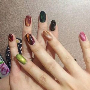 Wholesale-Candy Lover 3D Magnet Stick Magnetic Nail Gel Polish Cat Eyes LED UV Use Magical Tool Varnish Lacquer