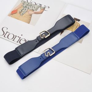 Belts Ladies Plastic Waist Elastic Belt Dress Girdle With Suit Shirt Leather Material Designer GirdleBelts