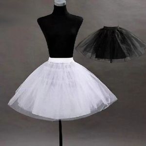 Papéticos curtos pretos brancos baratos tule tetticoat crinolina para meninas tutu saia vestido de baile underskirt jupon-Mariage wedding tetticoat cpa274