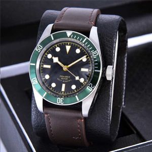 Роскошные часы для мужских автоматических механических дизайнерских часов высокого качества с кожаными часами мужские наручные часы Montre de Luxe orologio Reloj Fashion Watch Uhren