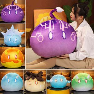 CM Genshin Impact Plush Slim Pillow Toys Elemental cheio de luxuos