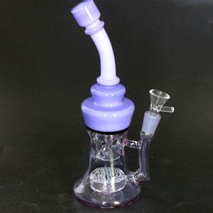 vattenpipor 9 tums glas honeycomb Bong Jet Perc Wax Dab Rig TORO Oljeriggar Rökrör Fab Äggbubblor Vattenpipa