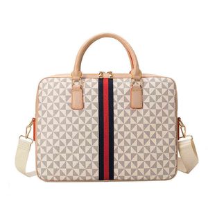 Nya lyxvarumärken Laptop Bags Business Men Portfölj Mänhandväskor Business Women Väskor axelväskor 220505