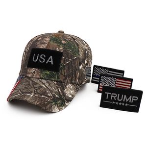 Trump 2024 Chapéus com Patch de crachá bordado substituível