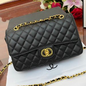 Designer Caviar Leather Handbag for Women - Classic Retro Purse with Crossbody Strap