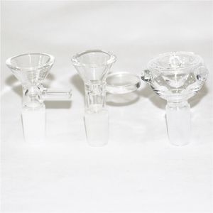 Kräuterschiebeglasschalen Räucherschale 10 mm 14 mm 18 mm für Bongs Ash Catcher Dab Rigs Silikonnektar
