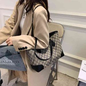 70% factory online sale handbag Big bag female ins shoulder student versatile large capacity Bag