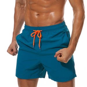 Snabbt torr badkläder män Summer Board Shorts Surf Swimming Beach Short Athletic Swimsuit Running Gym Shorts Maillot de Bain Homme T200114