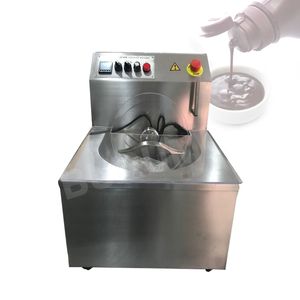 8Kg Stainless Steel Chocolate Melting Pot Warming Machine For Coating Beans Bar Cake Biscuit