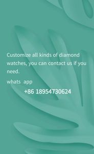 moissanite Mosang stone diamond watch customization can pass the tt of mens automatic mechanical movement waterproof watch TOP quality NO3ZK8W
