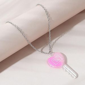 Pendant Necklaces Fashion Retro Geometric Collar Double Chains Leather Simple Choker Heart Necklace Gift For Women Men 143111Pendant