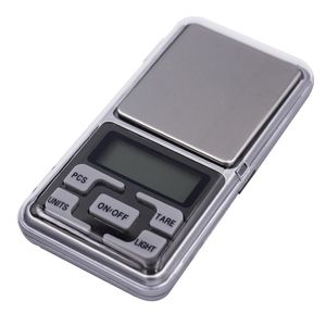 MINI ELEKTRONISK DIGITAL SPEAL SMYCKEL Vägskala Balance Pocket Gram LCD Display Scale With Retail Box 500g/0,1 g 200 g/0,01 g Dh8880