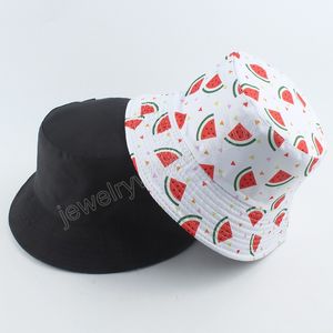 Cappello da pescatore estivo in cotone Donna Uomo Bob Cappellino hip-hop da esterno Cappello da pescatore pieghevole reversibile Viaggio casual Gorros Panama