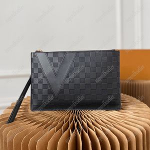 Clutch Leather Bag Designer Purse Letters Wallet Card Holder Pochette Underarm Mini Handbags Coin Phone Pouch