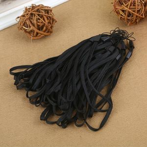 Mobiltelefonzubehör 10pcs/Set Lanyard Handgelenksgurt Schwarzes Schutzkiefern Seil Selfie Stick Mobiltelefon Taschenlampe