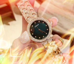 En sıcak moda küçük tasarımcı kadın izle 33mm elmas yüzük çerçeve safir sistem bayanlar tam ince paslanmaz çelik ithal kristal ayna pil saatleri