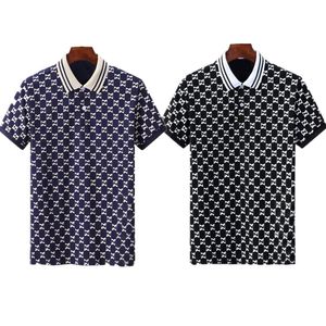 2022 polo a righe t-shirt serpente polo ape ricamo floreale da uomo T-shirt polo alta moda cavallo