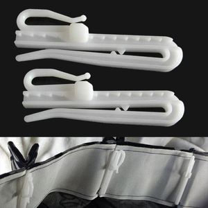 Other Home Decor 10/20pcs 7cm 8.5cm Curtain Hanging Hooks Ring Window White Plastic Hook For High QualityOther