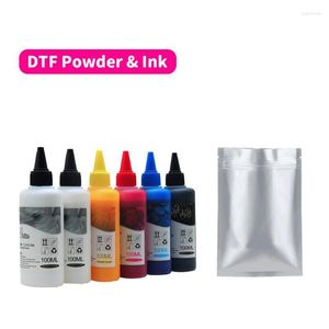 잉크 리필 키트 키트 DTF 직접 필름 인쇄 셔츠의 옷 용기 기계 용해 Poliamida Powderink Kitsink Roge22