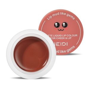 Matte Silky Lipstick Canned Lip Clay #358 Thin Persimmon Color 1pc