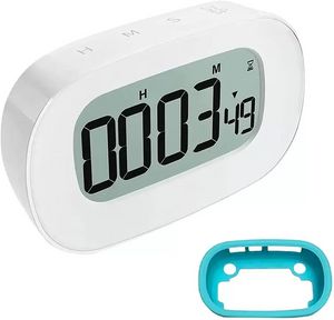 Timer Stopwatch e relógio de cozinha LCD LCD Display Digital Countdown Clocks Back Magnetic Back 12h/24h Display B0527S