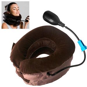 Air Cervical Neck Traction Soft Brace Dispositivo de Alta Qualidade Cabeça De Volta Nosque Pescoço Dor Cuidados de Saúde