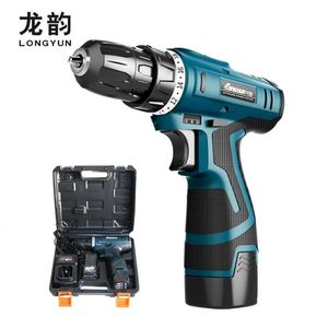 Longyun 16.8V Lithium Battery Electric Drill Shurik Charging electric Screwdriver Cordless drill Torque drill driver Power Tools T200324