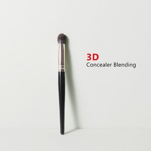 3D 精密メイクブラシコンシーラー液体クリームファンデーションパウダー 3 面 Pionted 先端美容化粧品ツール