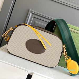 Borsa da 2022 sacchetti di messaggistica vintage borsetta femminile borsetta per telecamera borse di lusso in tela beige borse