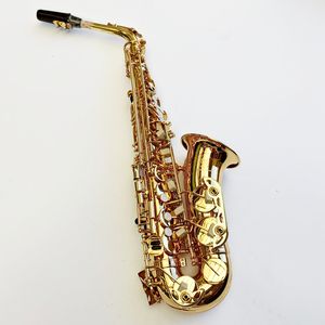 Peça De Saxofone venda por atacado-62 Alto Professional Drop e Saxofone Gold Alto Saxofone com faixa Boca peça Reed Aglet mais pacote