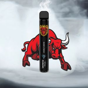 Chiny hurtowe e-luks jednorazowe pod 800 puffs bar vape elf niestandardowy waporyzator e cenę papierosów shisha vape