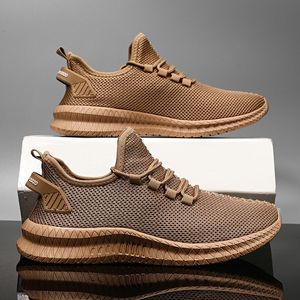 Mode män sneakers mesh casual skor lac up mens lättvikt vulkanisera promenader zapatillas hombre 220813