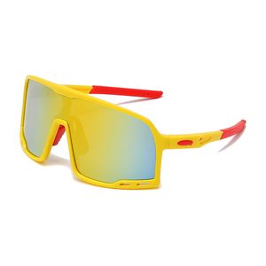 Cycling polarized sunglasses wides BRAND Rose red double wide mirrored frame uv400 protection wih case polarized sun glasses hot yellow blue white lens